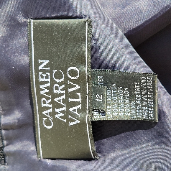 Carmen Marc Valvo Cocktail Dress - Picture 12 of 13